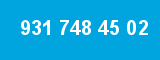 931 748 45 02 931 748 45 02